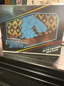Pokemon Center Exclusive Crown Zenith Elite Trainer Box Plus - 12 Packs 820650851872 - Image 1