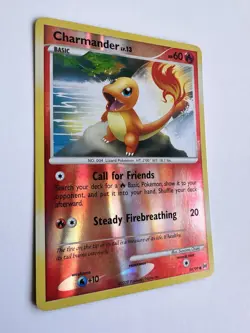 Pokemon TCG Charmander 59/99 Common Reverse Holo Arceus PACK FRESH NEW NM - Image 2