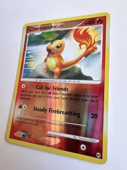 Pokemon TCG Charmander 59/99 Common Reverse Holo Arceus PACK FRESH NEW NM - Image 3