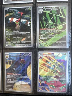 Pokemon TCG Destined Rivals Illustration Rare Lot Of 9 Kangaskhan Meowth - Image 2