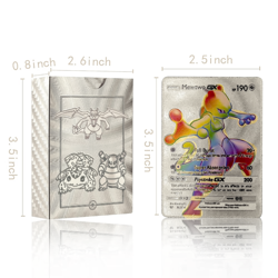 Pokemon Silver Foil Rainbow GX Vmax EX - MULTI PACK 55pcs - Novelty Item - Image 3