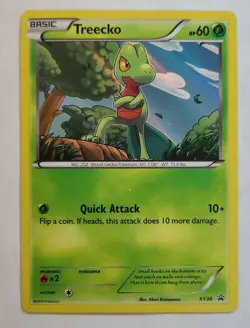 Pokemon TREECKO XY36 Holo Rare XY Promos - Light Play 🍒 - Image 2