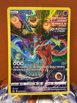 Deoxys GG12/70 Trainer Gallery Rare Crown Zenith Galarian Gallery Pokemon NM - Image 1