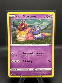 Galarian Slowpoke Holo Black Star Promo Sword & Shield #SWSH126 Near Mint - Image 1
