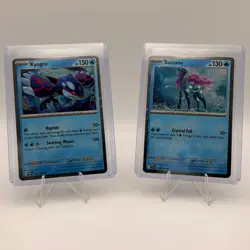 Suicune Kyogre Knockout Collection Promos & Stickers (Pokemon TCG) - Image 1