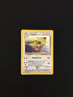 Pokemon TCG Pidgeot 8/64 Jungle Holo Rare Unlimited WOTC Vintage - Image 1