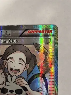 Pokemon 2014 Fan Club Trainer 106/106 Full Art Holo Ultra Rare Flashfire MP - Image 3