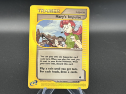 Mary's Impulse - 142/165 Expedition Base Set - Pokemon TCG - 2002 - Image 1
