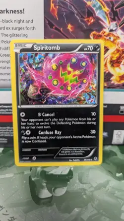 Pokemon TCG 2014 Spiritomb Phantom Forces 55/119 Rare None Holo - Image 1