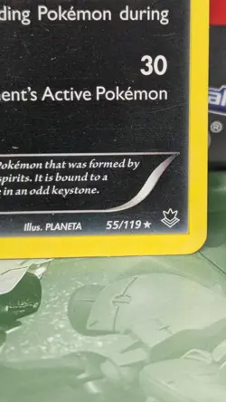 Pokemon TCG 2014 Spiritomb Phantom Forces 55/119 Rare None Holo - Image 5