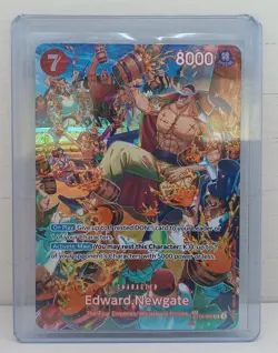 One Piece TCG Edward Newgate SP ST15-002 ALT ART Royal Blood (OP10) NM - Image 5