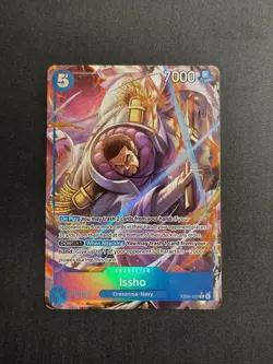 One Piece TCG Issho Alt Art EB04-022 The Azure Sea's Seven Op14 English NM - Image 1