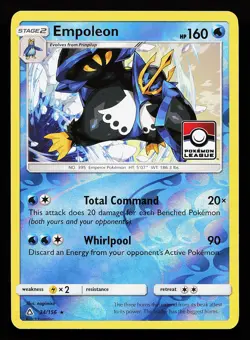 Empoleon 34/156 Promo League & Championship Pokemon Card - Image 1