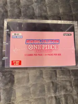 One Piece OP Eb-01 Bandai Namco Card Game Memorial Collection ENG English Box - - Image 3