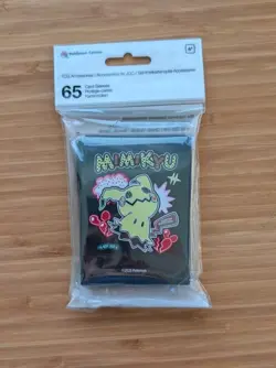 Pokemon Center TCG Card Sleeves -Mimikyu Scribbles 65 Sleeves Brand New - Image 1