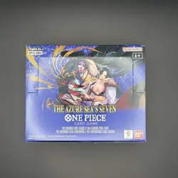 One Piece Card Game OP14 The Azure Sea's Seven Booster Box - Unsealed - In Hand - Image 1