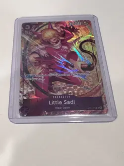 One Piece Card Game Little Sadi OP02 073 R Alt Art Paramount War NM Top Loader - Image 1