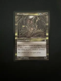 Magic the Gathering Sliver Queen Stronghold 1998 Reserved List Card - Image 1