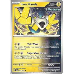 061/162 Iron Hands : (Reverse Holo) Card : Temporal Forces : Pokemon TCG - Image 1