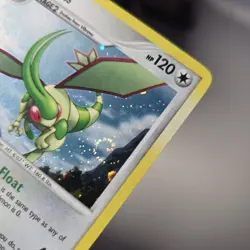 Flygon 5/111 Holo Rare Rising Rivals Pokemon Card Swirl - Image 2