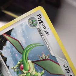 Flygon 5/111 Holo Rare Rising Rivals Pokemon Card Swirl - Image 3