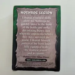 Warlord CCG Saga of the Storm Nothrog Legion Starter Deck (2001) - 56 Cards - Image 2