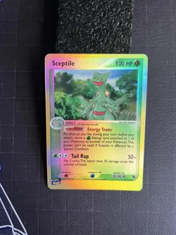 Sceptile Holo 20/109 EX Ruby Sapphire Pokemon Card Strong LP NM- TCG - Image 1