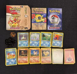 1999 WOTC Pokemon cards Fossil Lockdown Theme Deck COMPLETE 742818060776 - Image 1