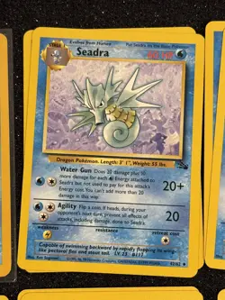 1999 WOTC Pokemon cards Fossil Lockdown Theme Deck COMPLETE 742818060776 - Image 3