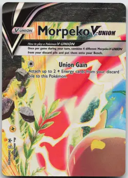 Morpeko V-Union Promo SWSH: Sword & Shield Promo Cards SWSH215 NM - Image 1