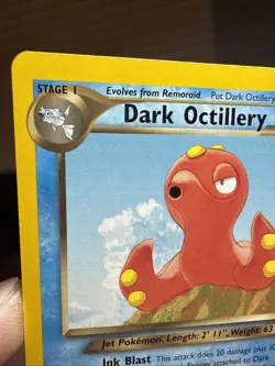 Pokemon TCG Dark Octillery Neo Destiny Card 62/105 Unlimited Common - Image 5
