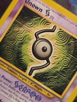 Unown (S) 87/105 Neo Destiny Common Pokemon Card - Image 2