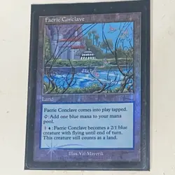 Faerie Conclave -- MTG Foil Urza's Legacy Magic The Gathering LP - Image 1