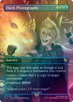 Flash Photography - Borderless (Foil) (FIC) - Image 1