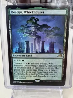 Boseiju, Who Endures (Foil) - Kamigawa: Neon Dynasty (NEO) #266 - MTG - Image 1
