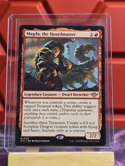 Magda, the Hoardmaster OTJ NM MTG - Image 1