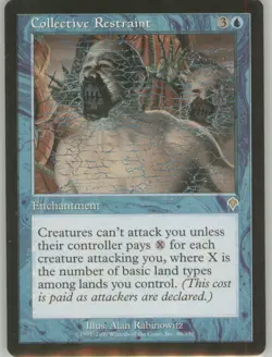 Collective Restraint 49 Vintage LP Non-Foil Invasion MTG - Image 1
