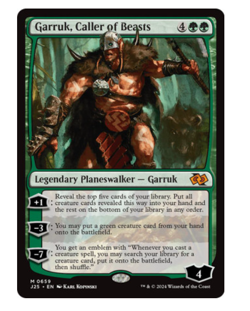 Garruk, Caller of Beasts Foundations Jumpstart MTG - Image 1