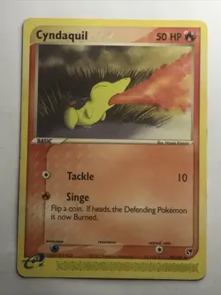 Cyndaquil - ex Sandstorm Common 59/100 2003 Pokemon - Image 2