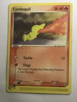 Cyndaquil - ex Sandstorm Common 59/100 2003 Pokemon - Image 3