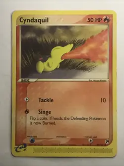 Cyndaquil - ex Sandstorm Common 59/100 2003 Pokemon - Image 5