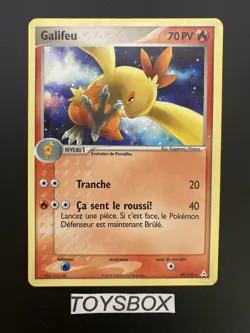 Carte Pokemon Galifeu 39/110 / Bloc EX Fantomes Holon / TBE FR - Image 2