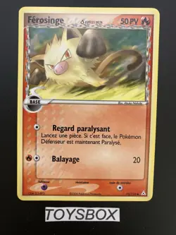 Carte Pokemon Ferosinge 70/110 / Bloc EX Fantomes Holon / Exc FR - Image 2