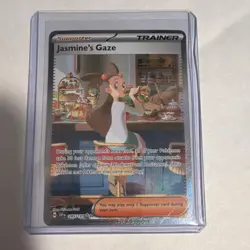 Pokemon Jasmine's Gaze 245/191 Sv08: Surging Sparks Special Illustration Rare H. - Image 1