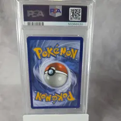 2017 Pokemon TCG Sun & Moon Shining Rayquaza Shining Legends Holo #56 PSA 9 - Image 2