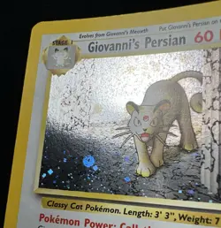 Giovanni's Persian 8/132 Gym Challenge Holo Rare Unlimited WOTC Pokemon - LP - Image 5