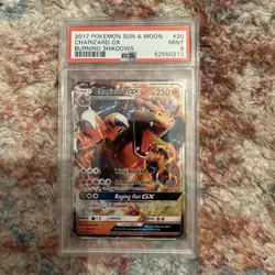 PSA 9 Charizard GX Burning Shadows Pokemon TCG Mint #20 - Image 1