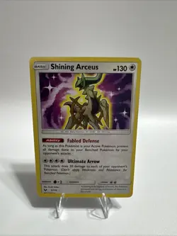 Pokemon TCG Shining Arceus 57/73 Shining Legends Holo Rare Mint Pack Fresh - Image 1
