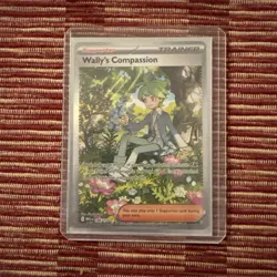 Wally's Compassion 186/132 Pokemon Mega Evolution SIR Near Mint - Image 1