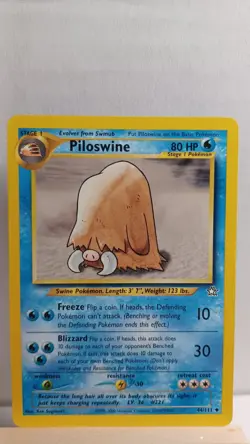 Piloswine [HP] - Pokemon TCG Neo Genesis 44/111 [Uncommon] - Image 1